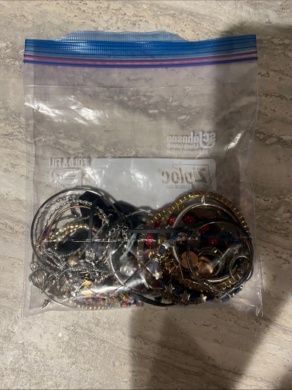 Assorted Jewelry Bundle, Gold & Silver Tones & Beaded Materials